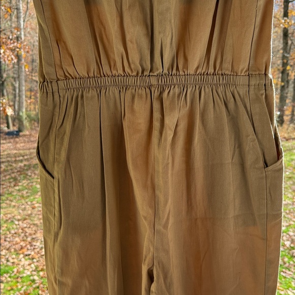 NWOTS Wild Fable Beige Sleeveless Jumpsuit - Picture 9 of 9